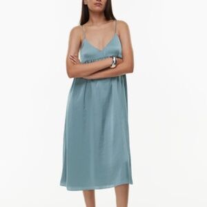 ARITZIA | Wilfred Lover Satin Midi Dress